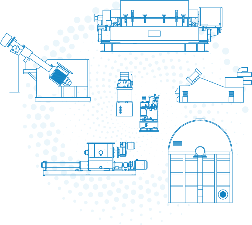 仮設水処理プラントで解決